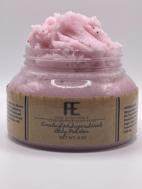 Emulsified Sugar Scrub - Baby Powder