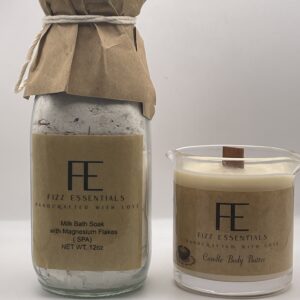 Magnesium Milk Soak and Candle Body Butter