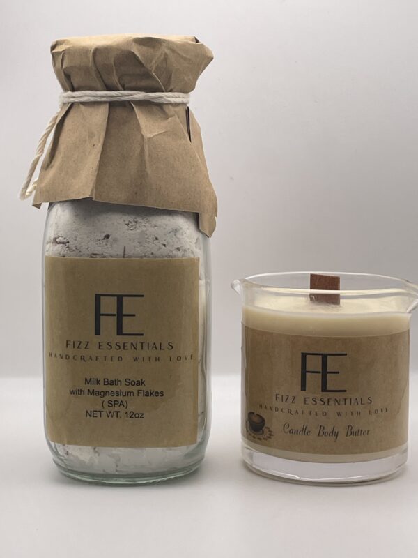 Magnesium Milk Soak and Candle Body Butter